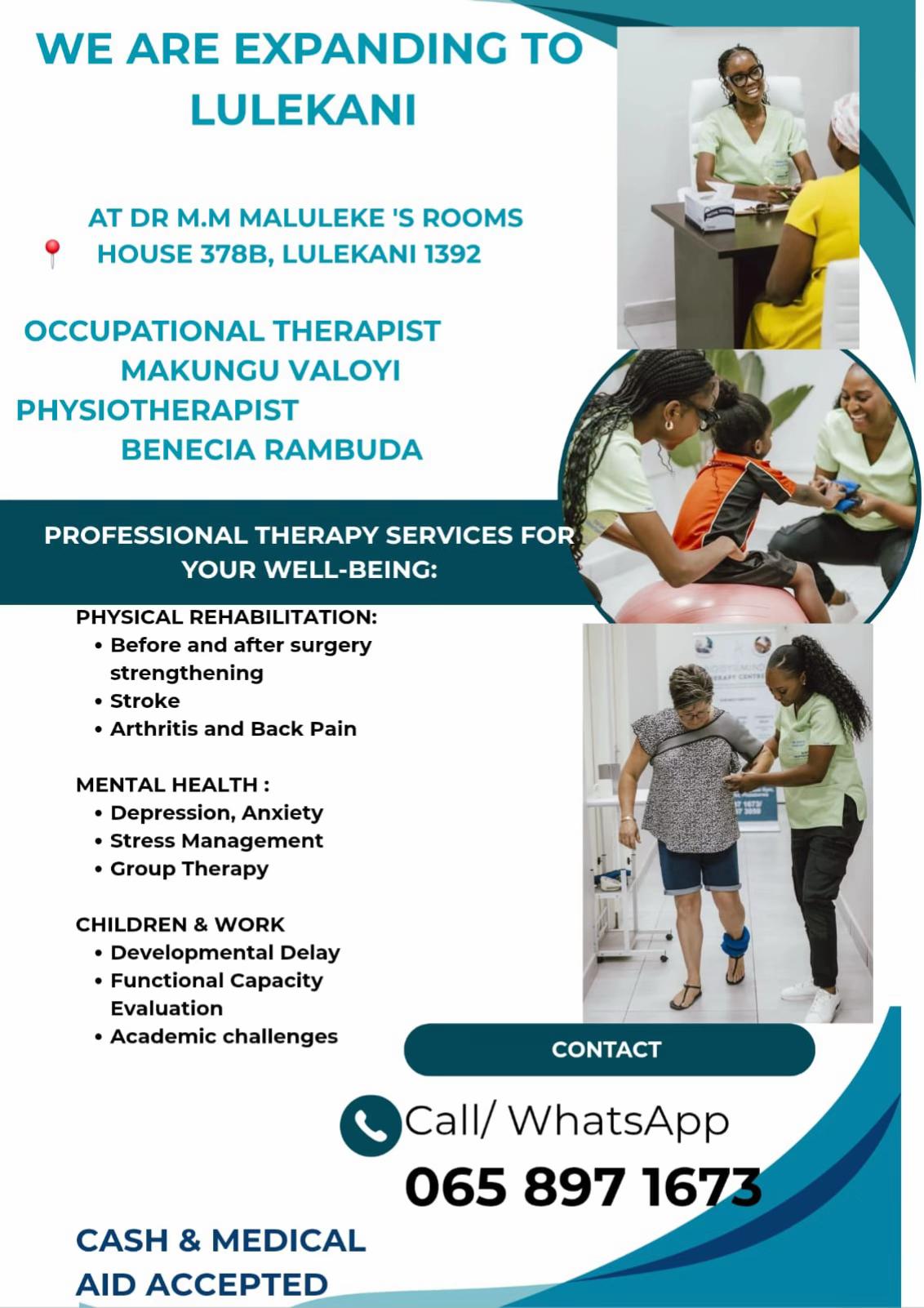 @Makungu|Occupational Therapist