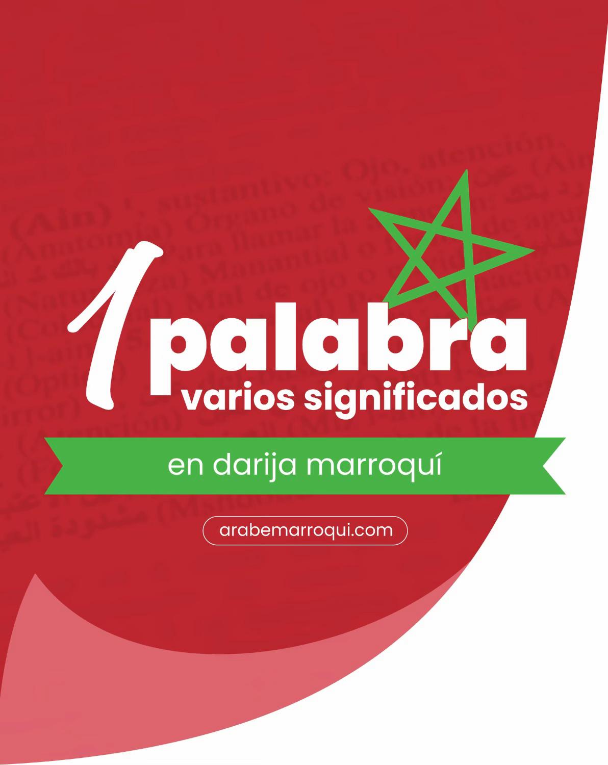 @Árabe Marroquí Dariya Darija