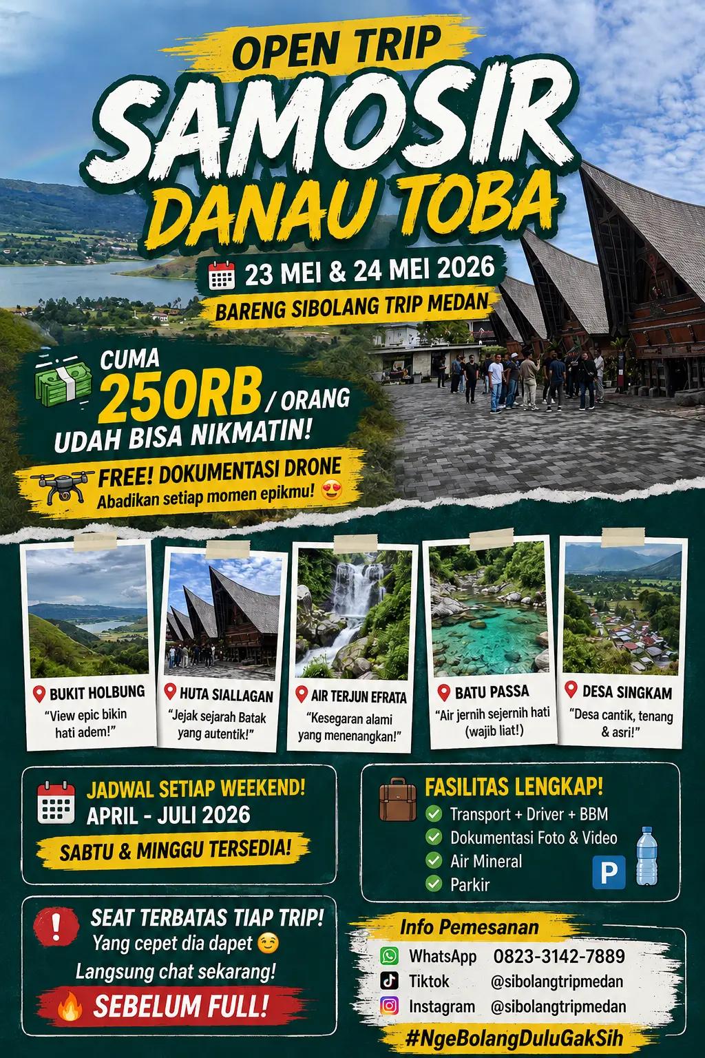 @OPEN TRIP MEDAN SUMUT