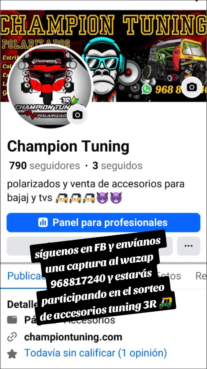 @CHAMPION TUNING 🛺