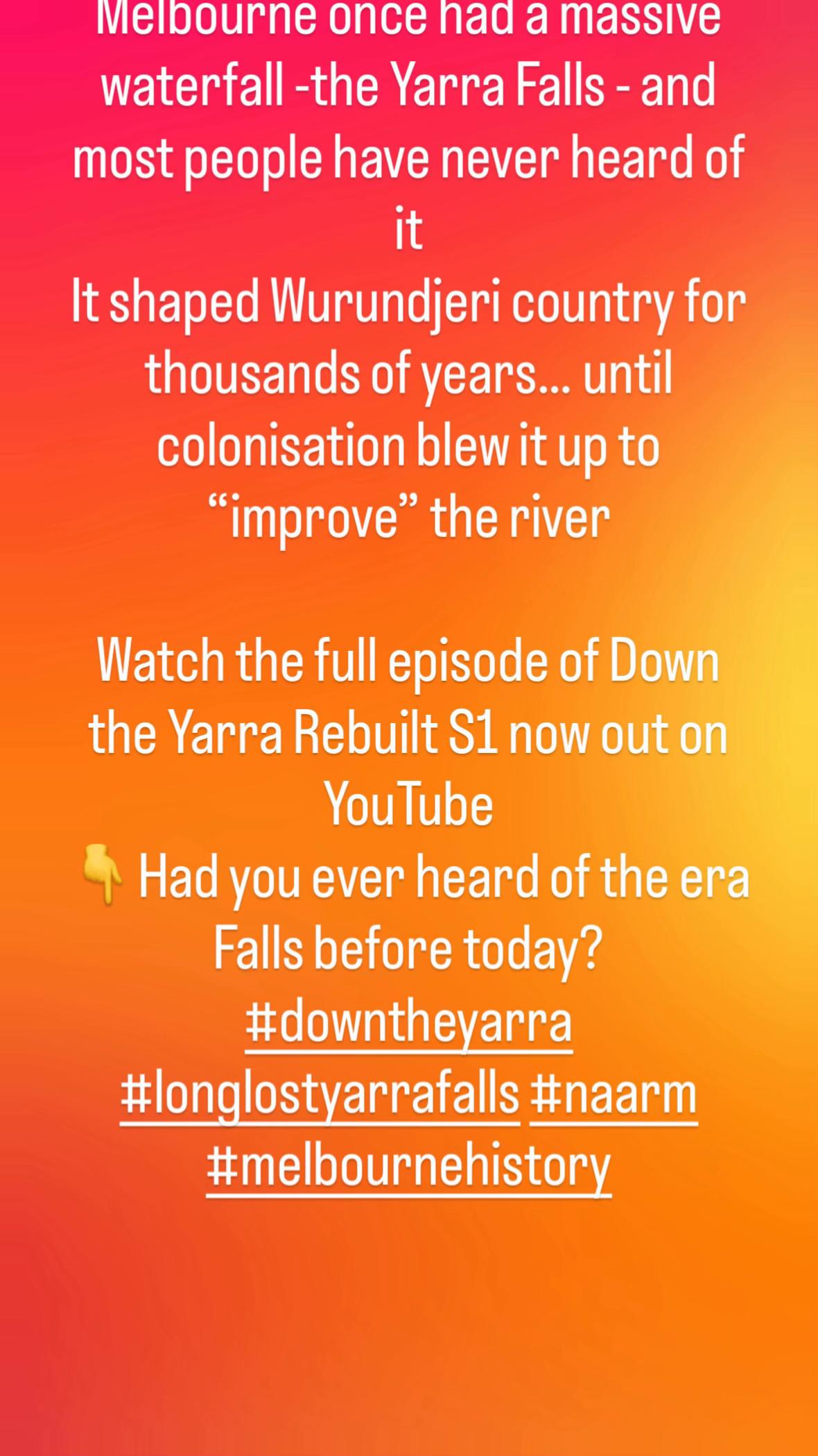@Down the Yarra podcast