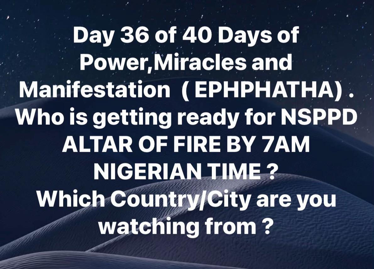 @Pastor Jerry Eze