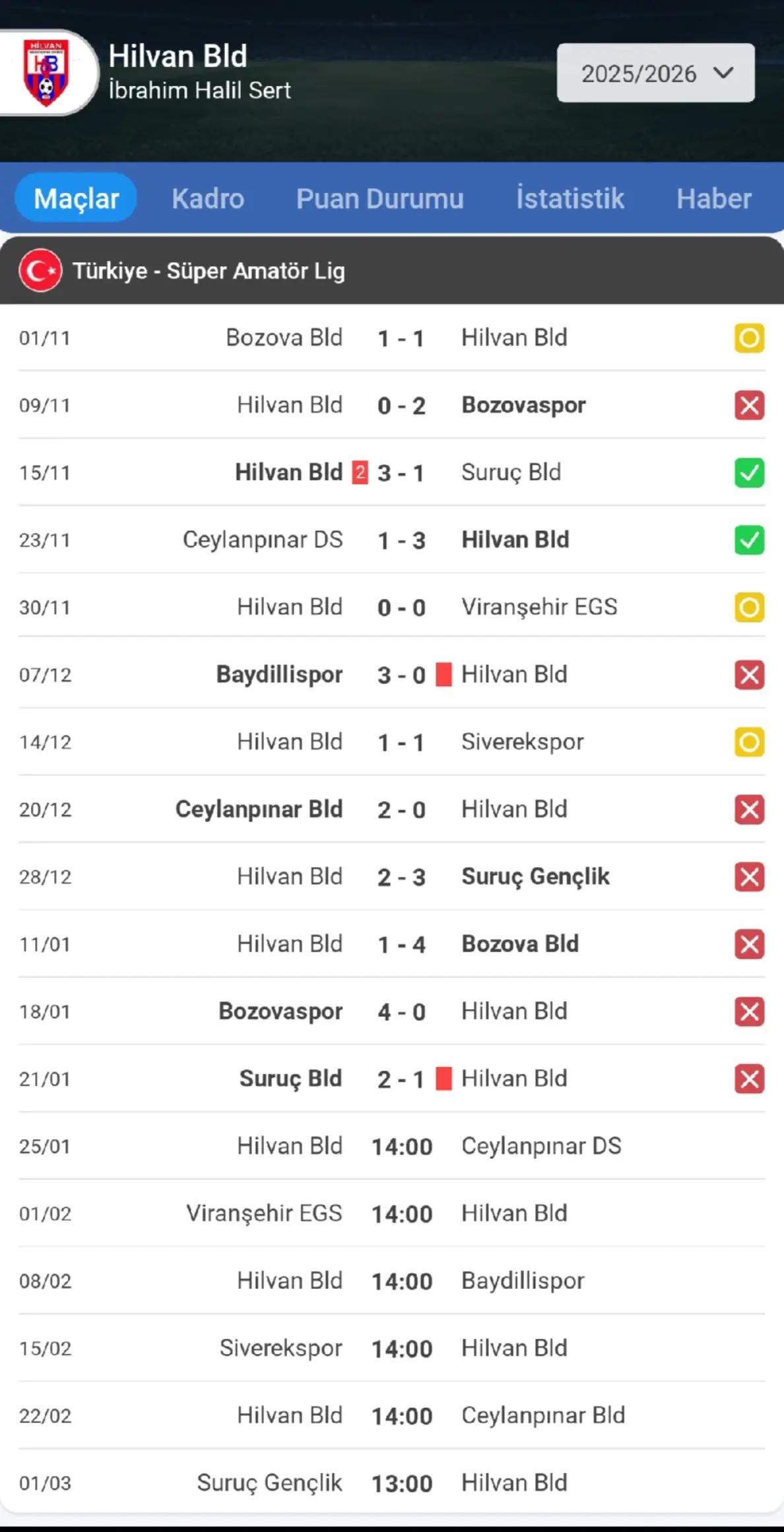 @Hilvan Belediye Spor Kul&uuml;b&uuml;
