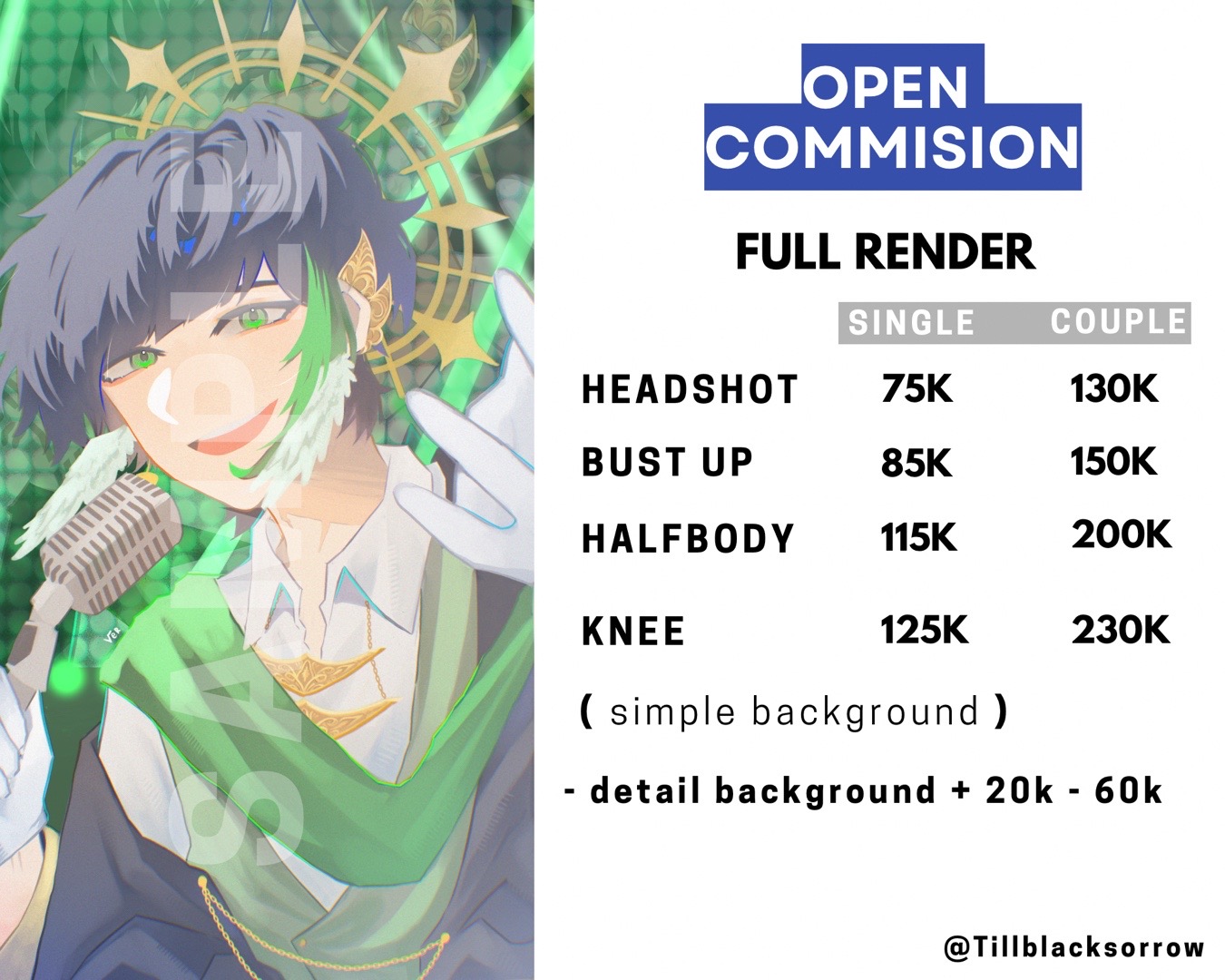 @Ver l OPEN COMMISSION 📌