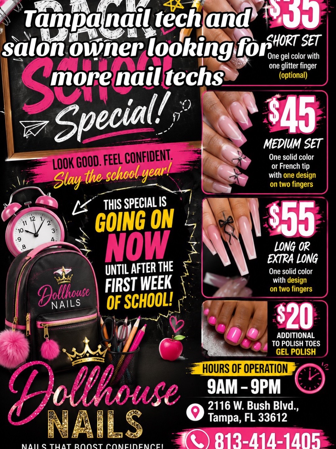 @Dollhouse nails of Tampa
