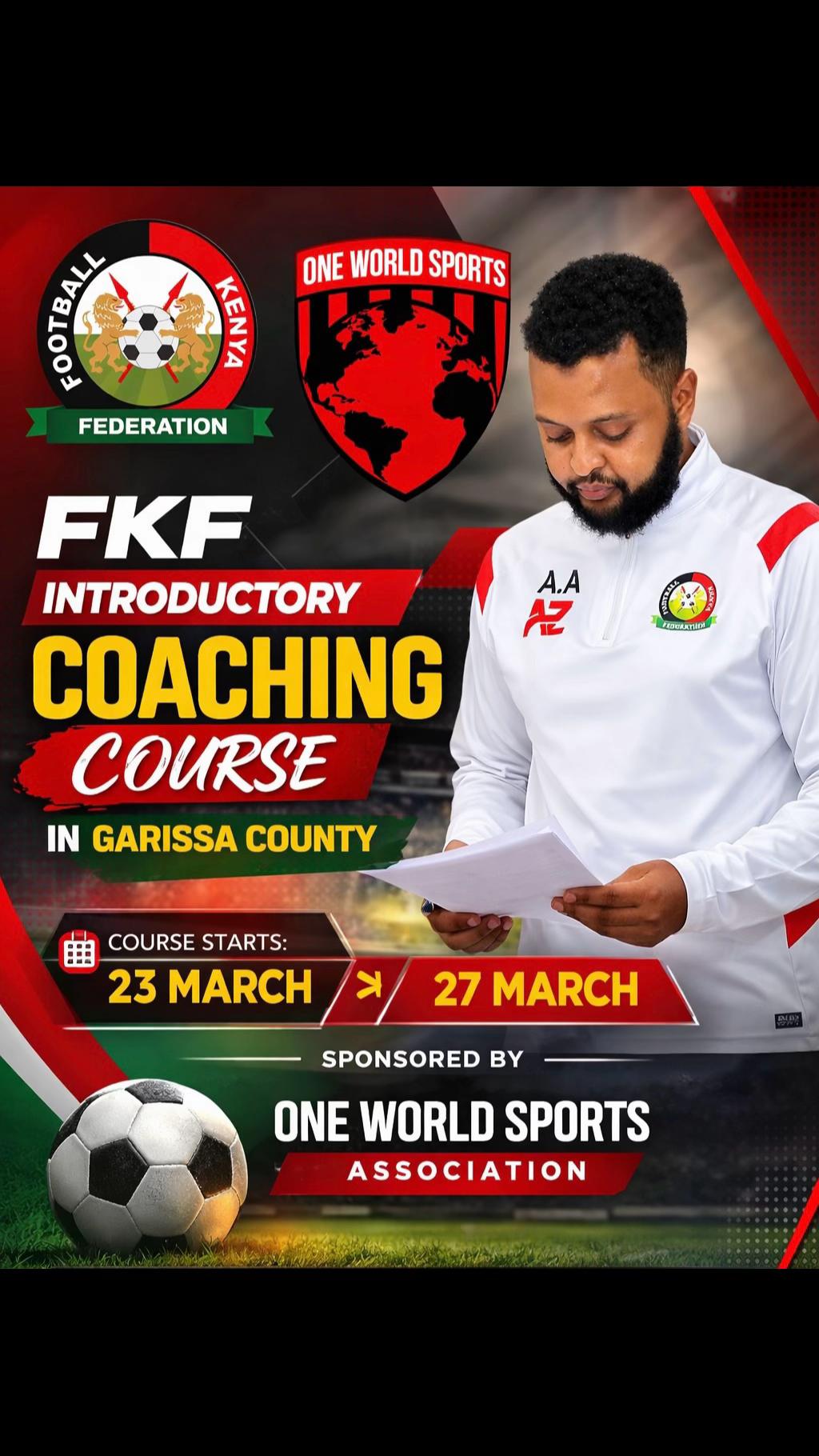 @Coach Abdirahman Ali