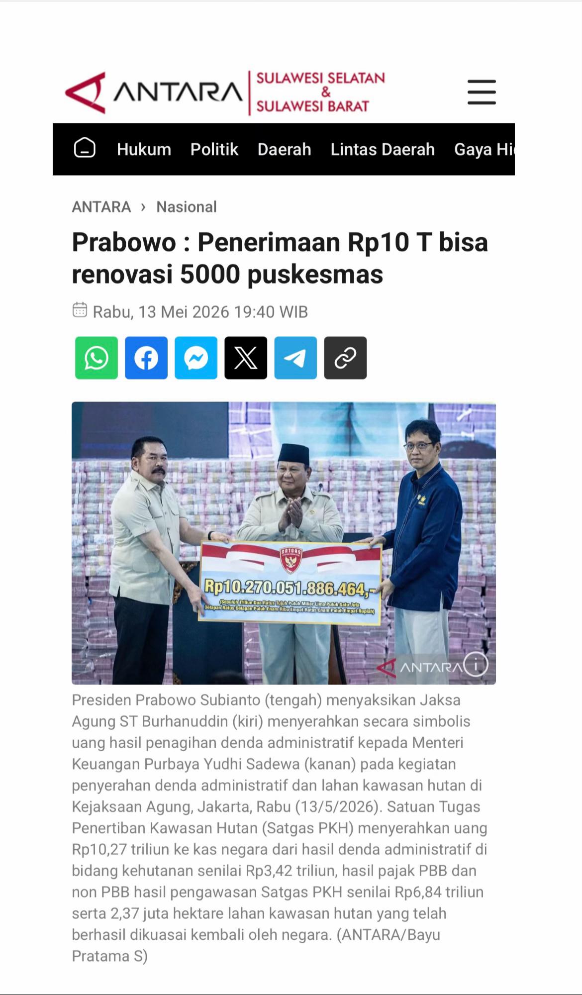 @AntaraSulsel