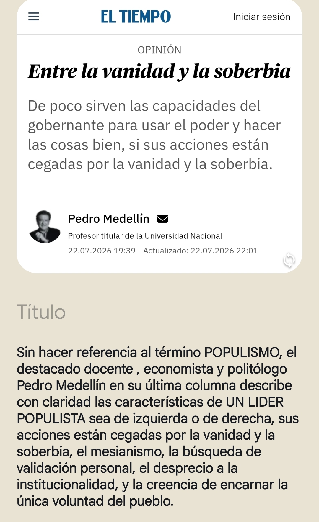 @Bernardo Arg&uuml;ello