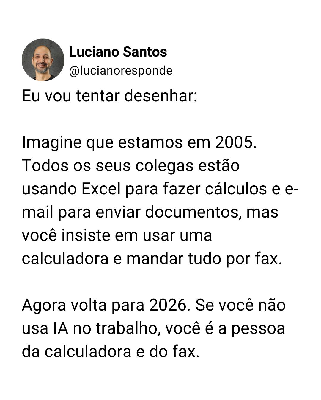 @Luciano Santos