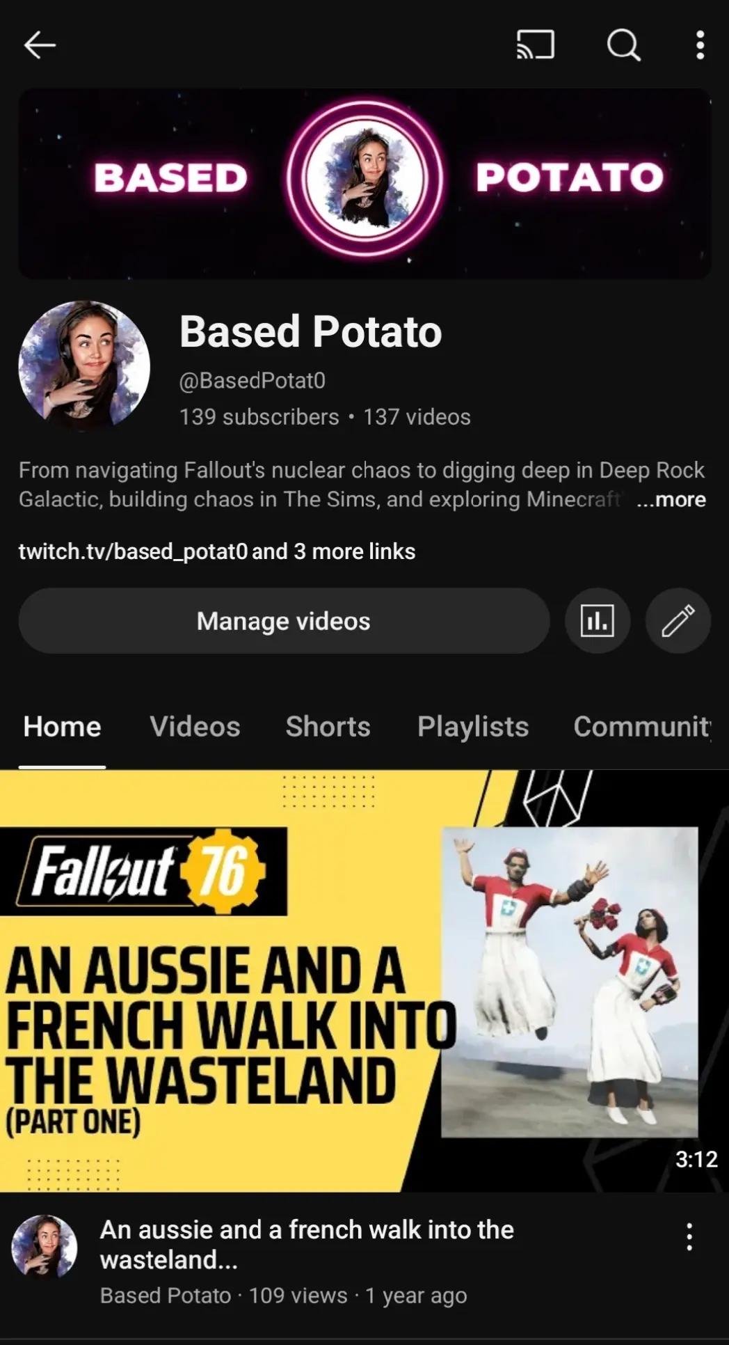 @Based Potato
