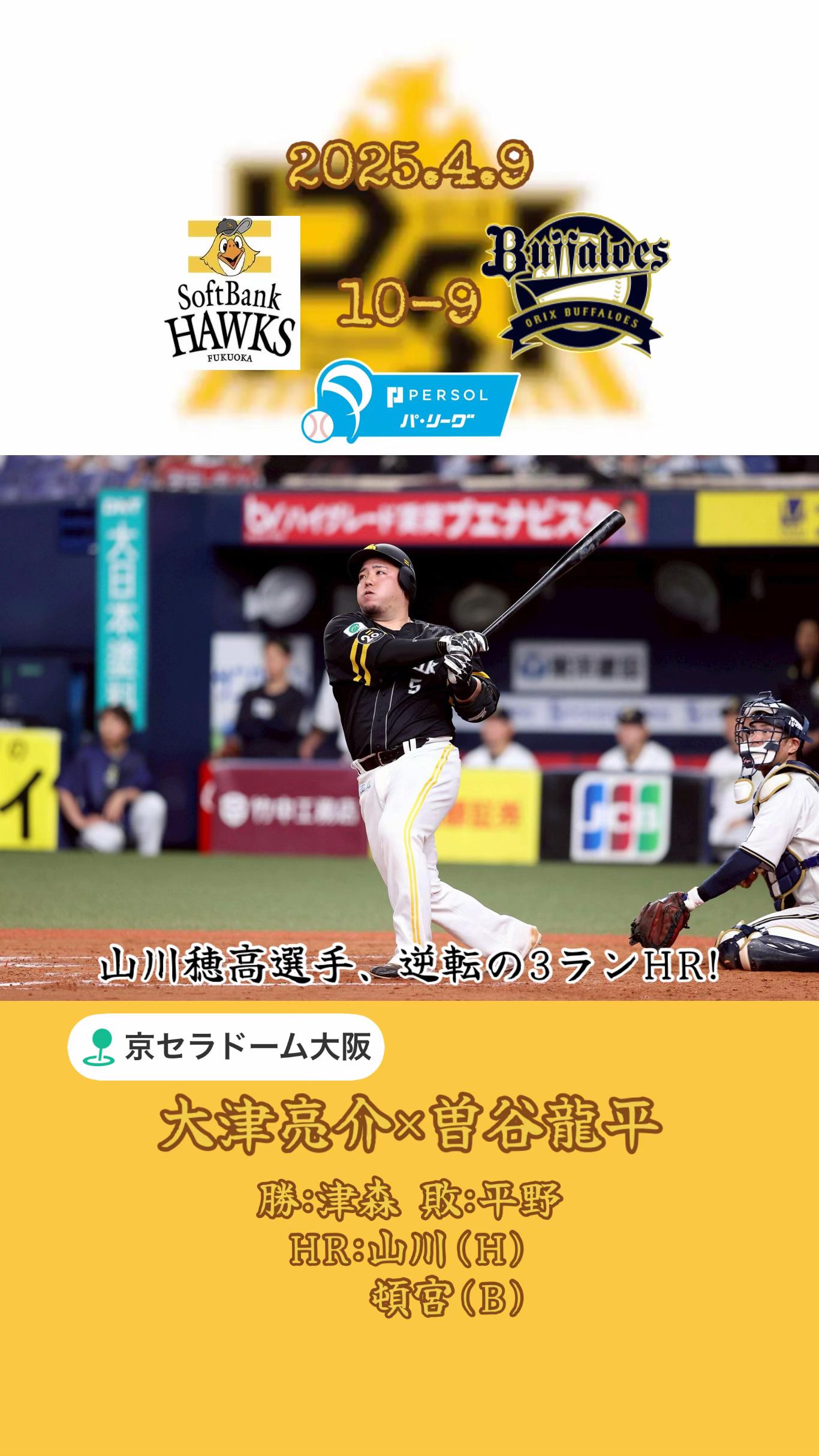 @熱鷹ホークス