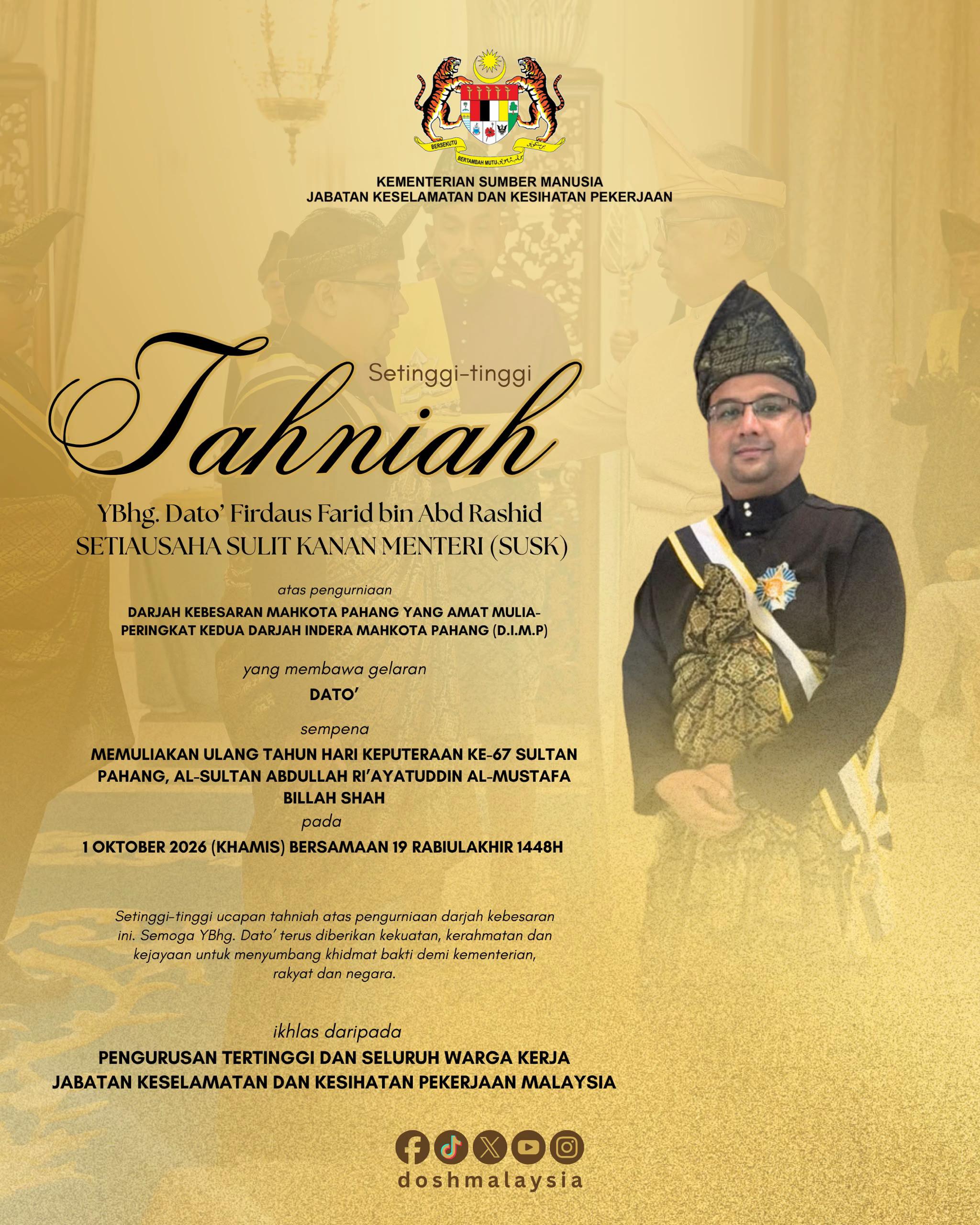 @JKKP / DOSH Malaysia