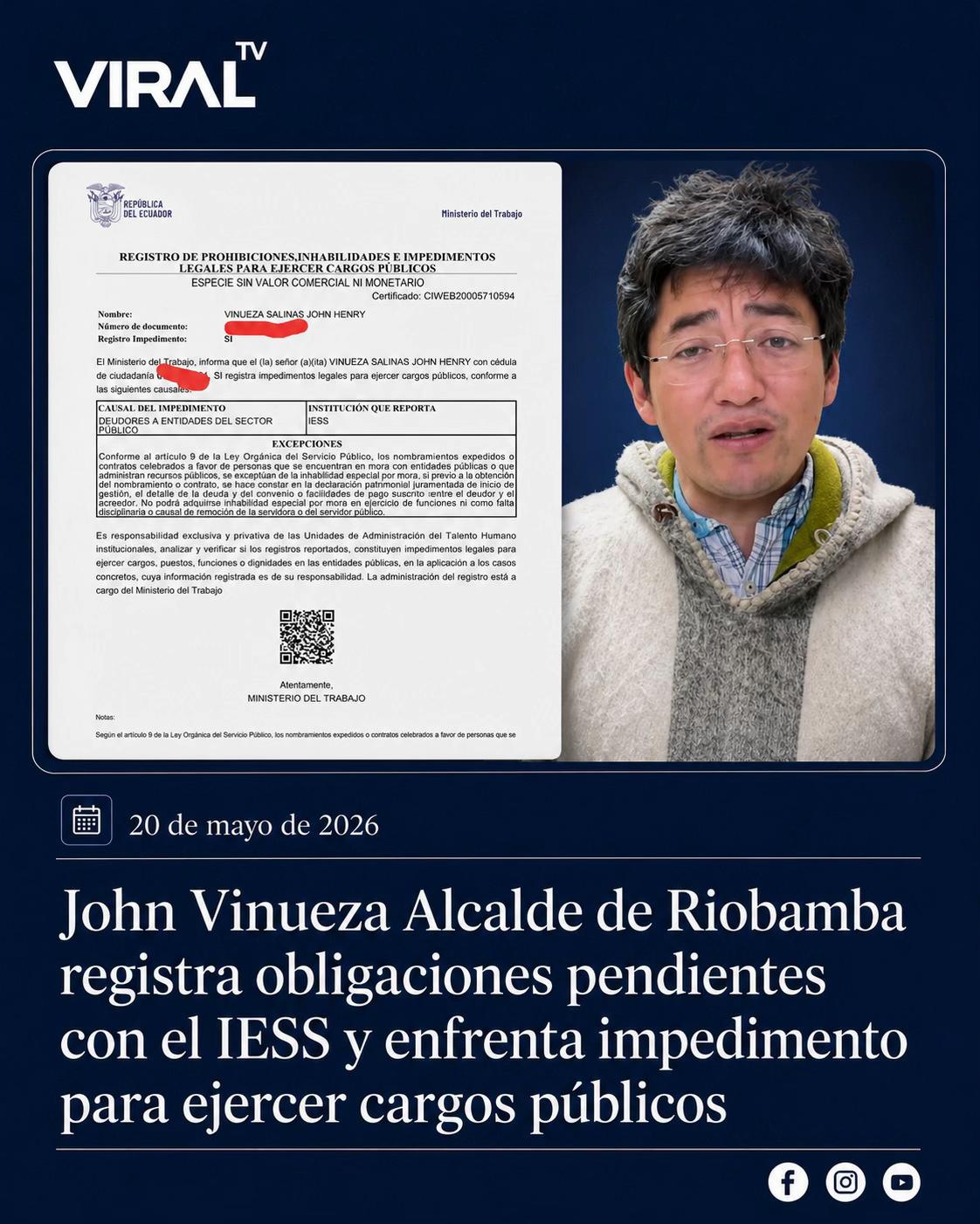 @Viral Tv Ecuador