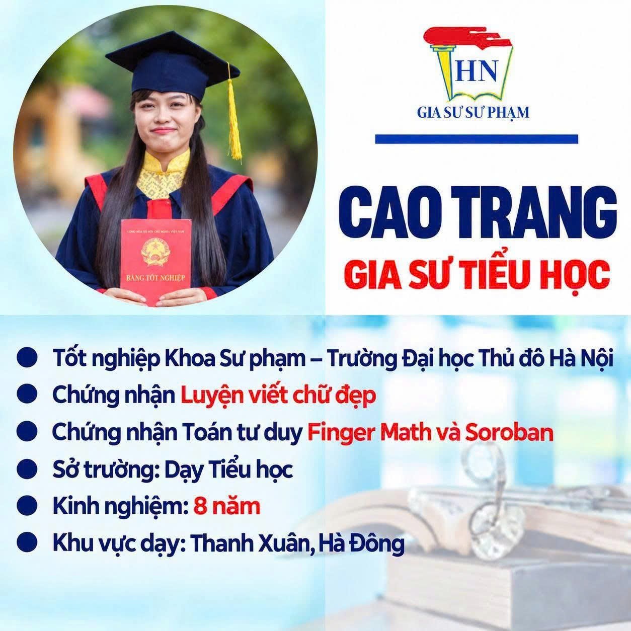 @Gia Sư Sư Phạm Cô Trang
