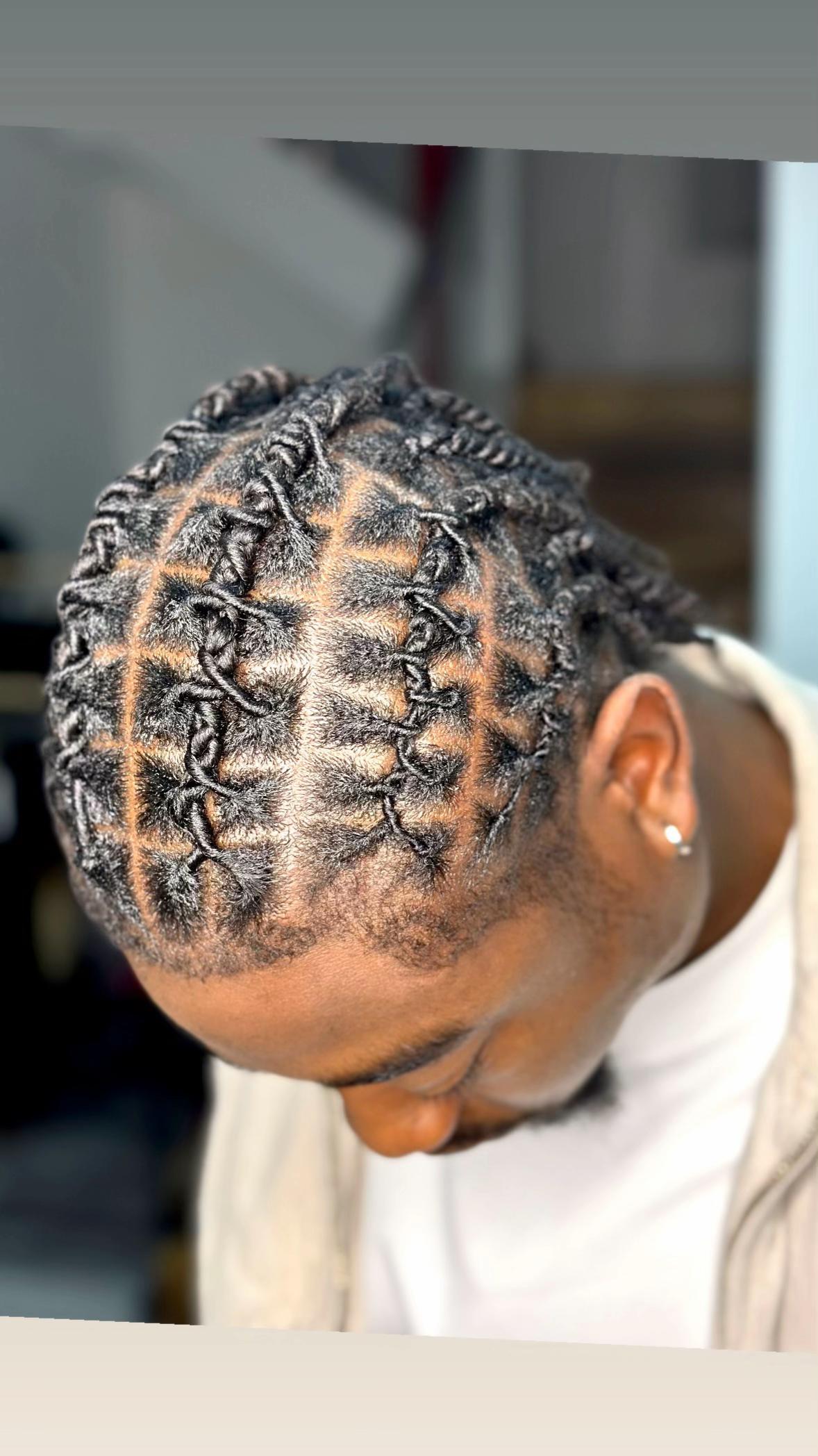 @Men braids by stylesbyfola
