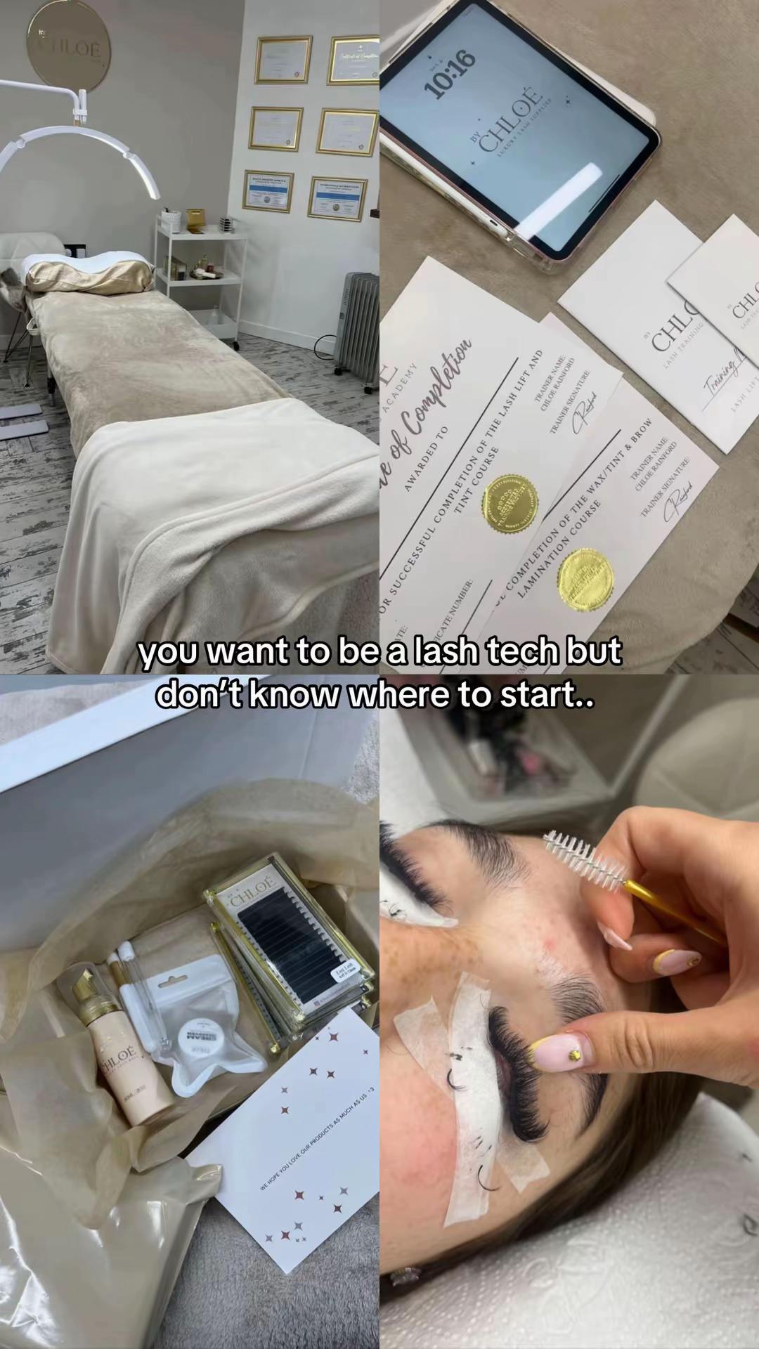 @BY CHLO&Eacute; &mdash; ONLINE LASH COURSES