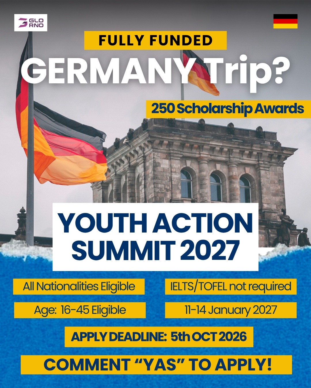 @Glorno Scholarships