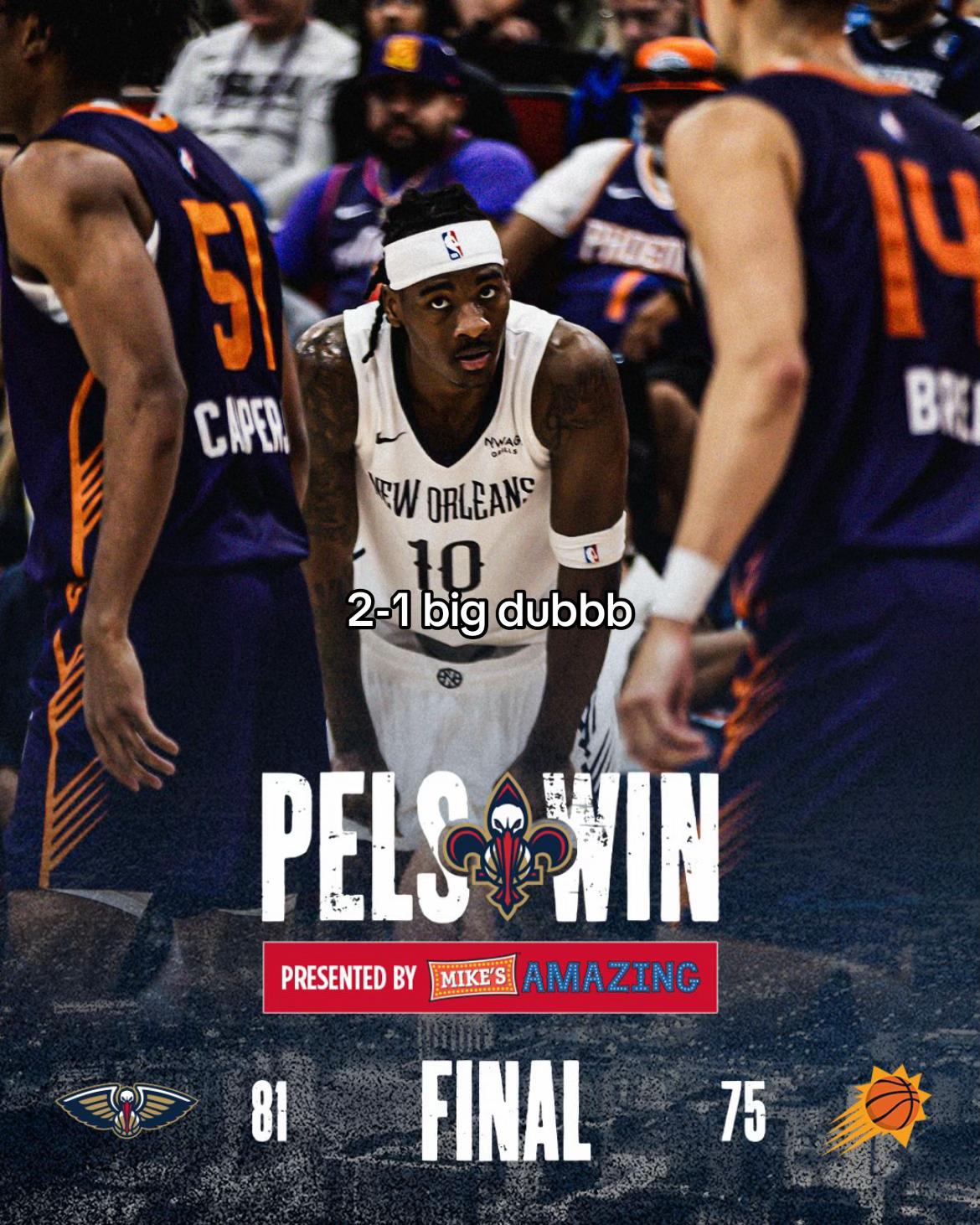 @Pelicans Plays