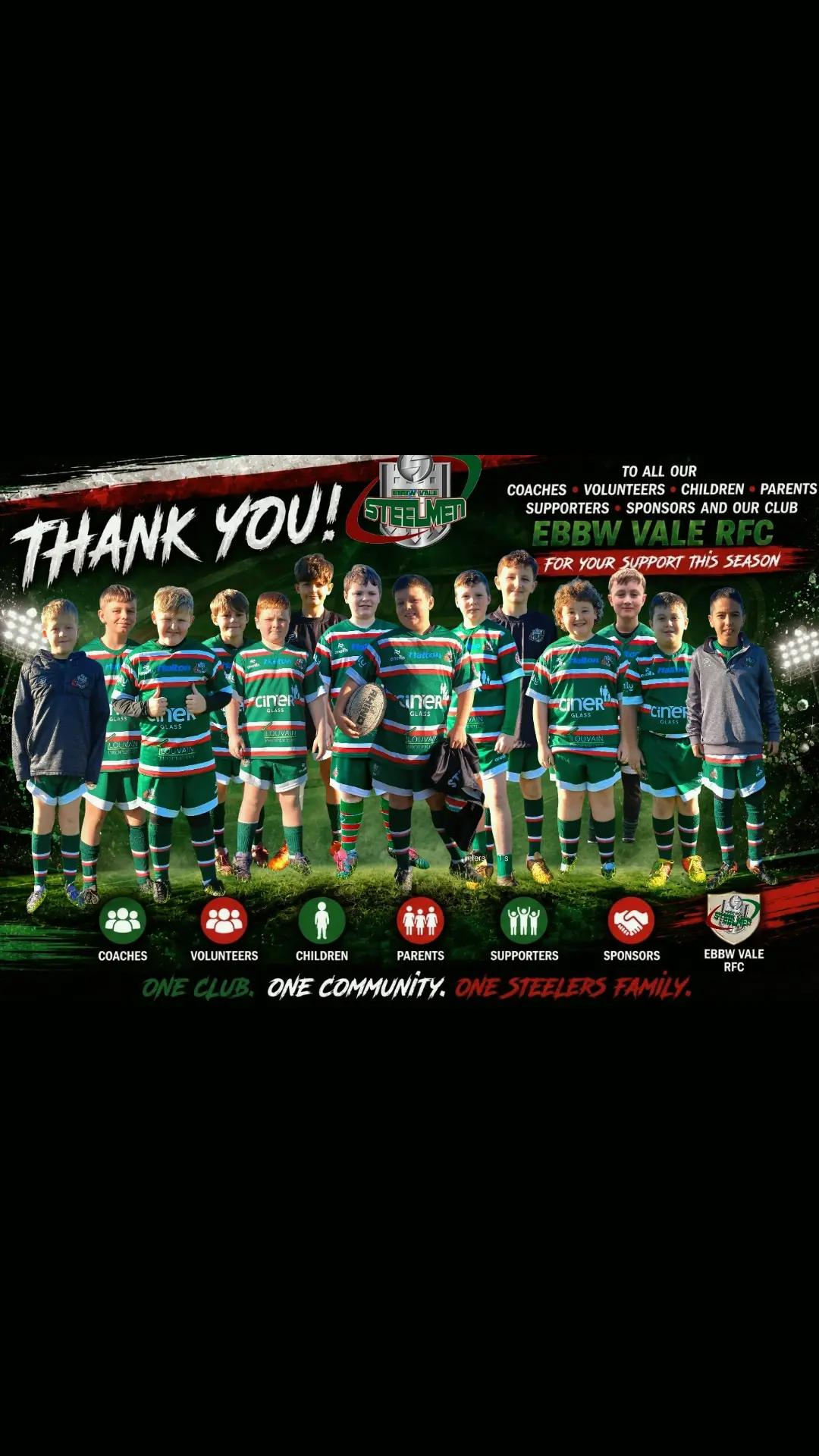 @Ebbw Vale Steelers u12s