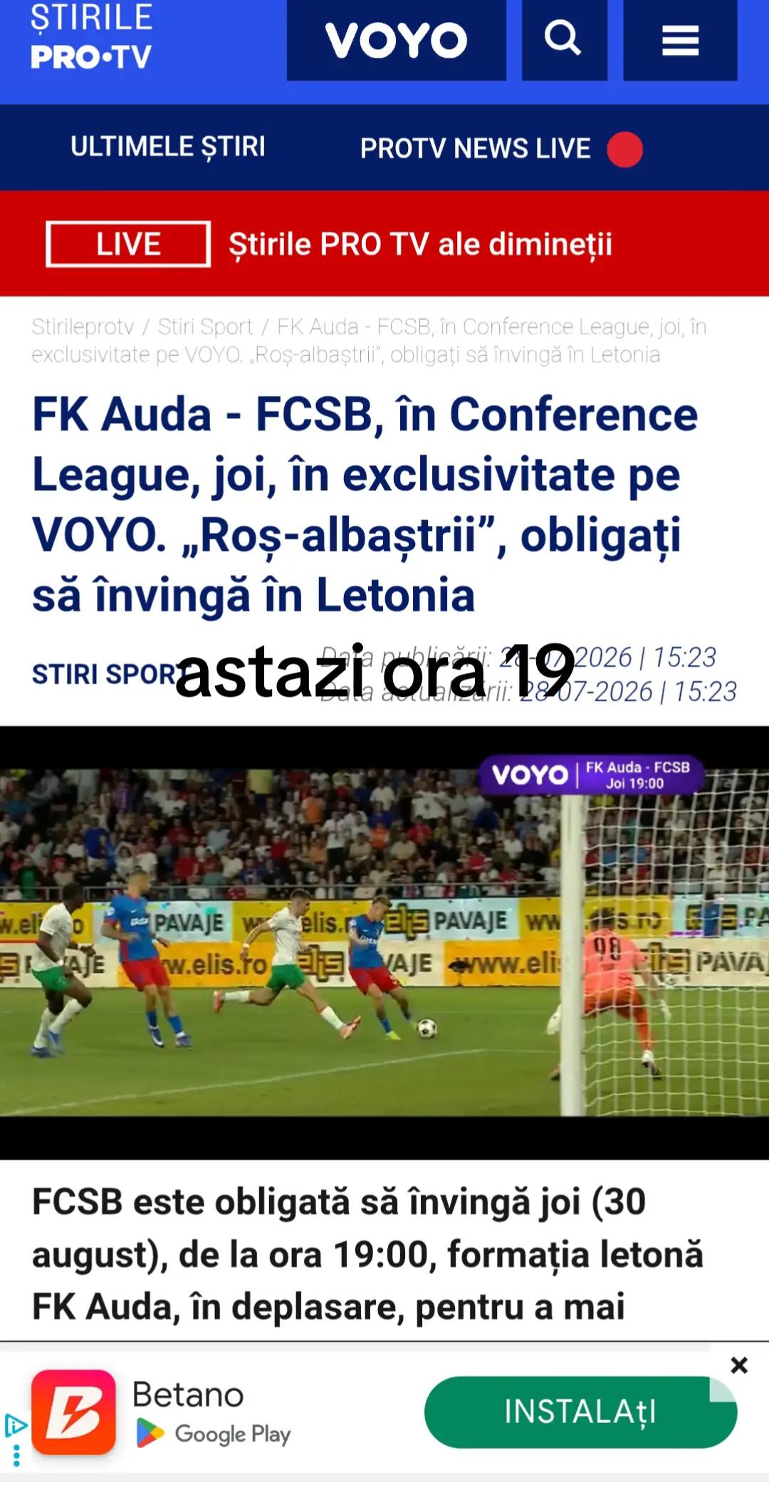 @♥️ Gabriel 💙 FCSB ♥️ steaua💙