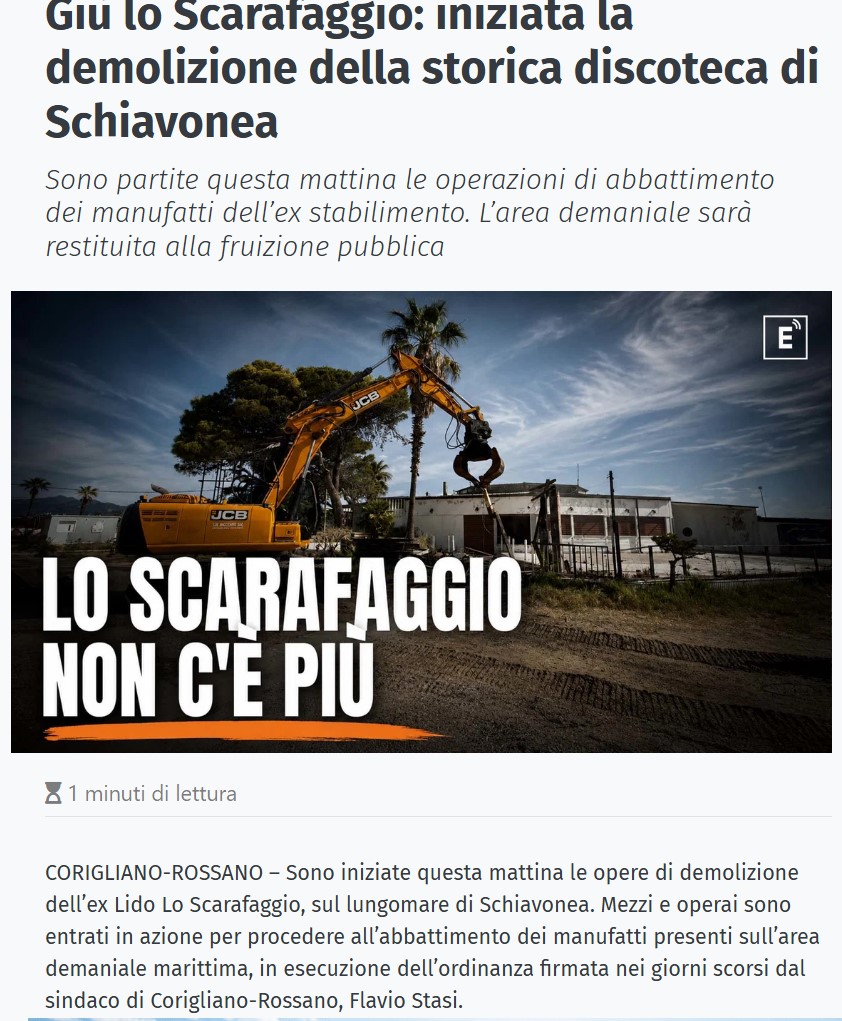 @Schiavonea ieri e oggi