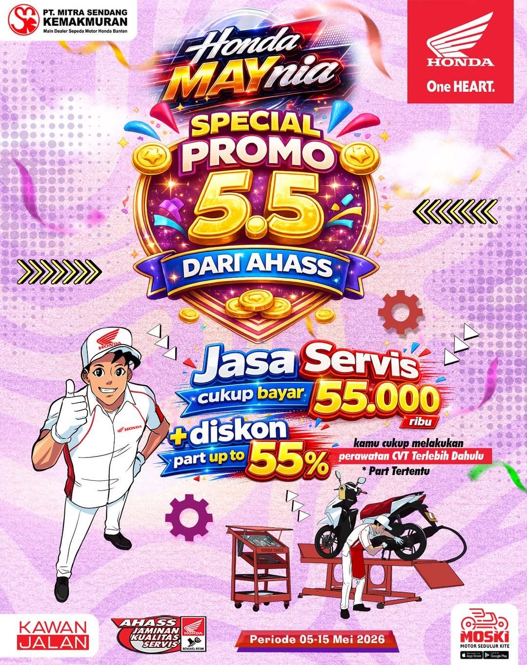 @Honda Senama Ciruas