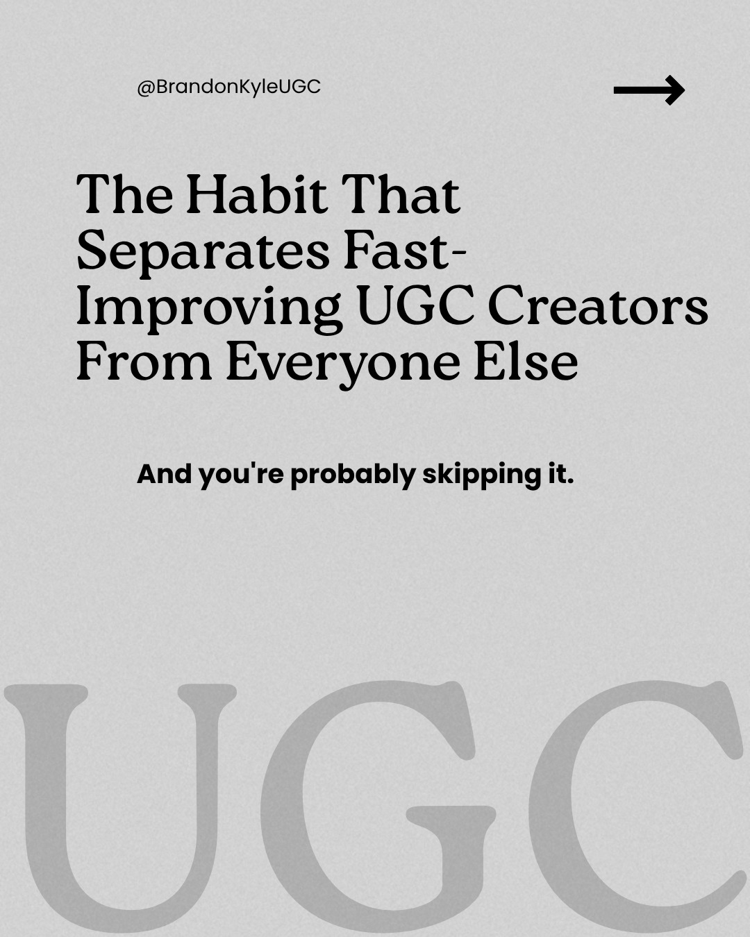 @Brandon - UGC Content Creator