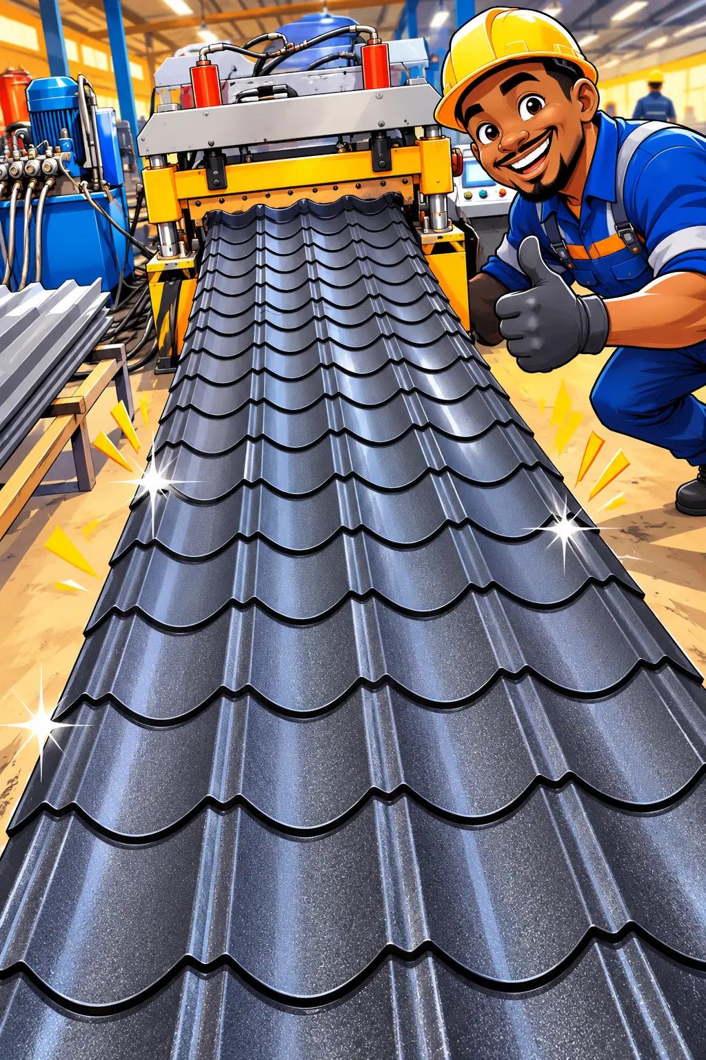 @chromadek IBR Roofing sheets