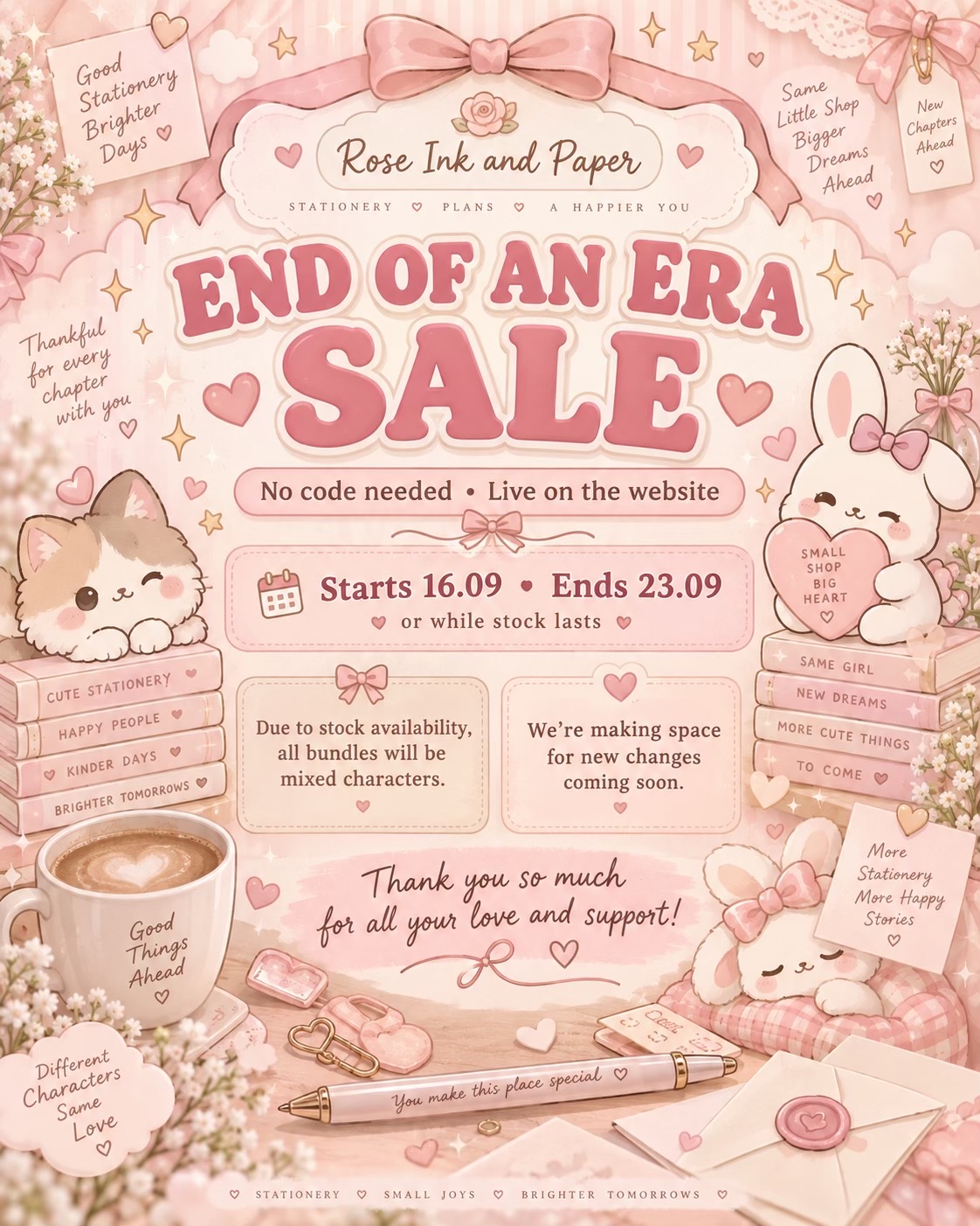 @Rose Ink and Paper
