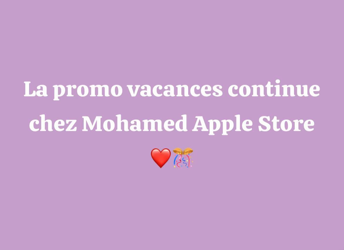 @Mohamed Appel Store 