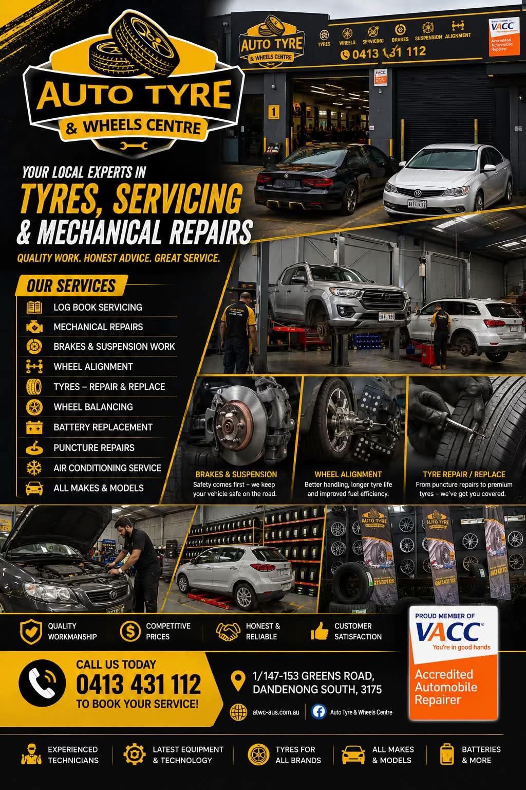 @Auto Tyres And Wheels Center