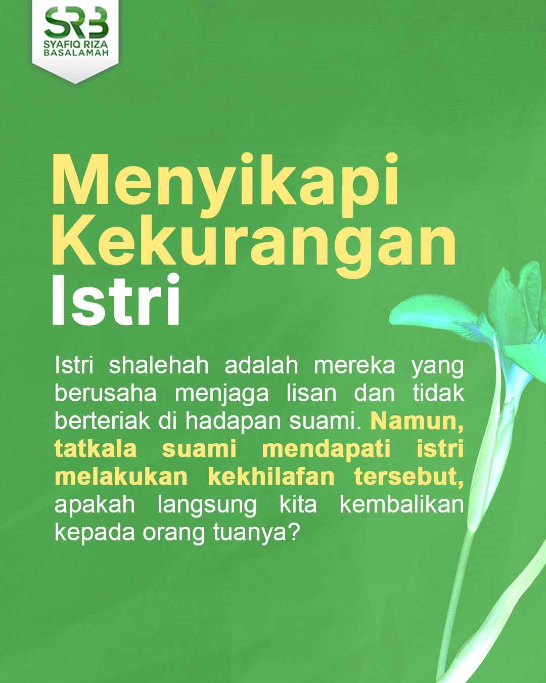 @Syafiq Riza Basalamah Official
