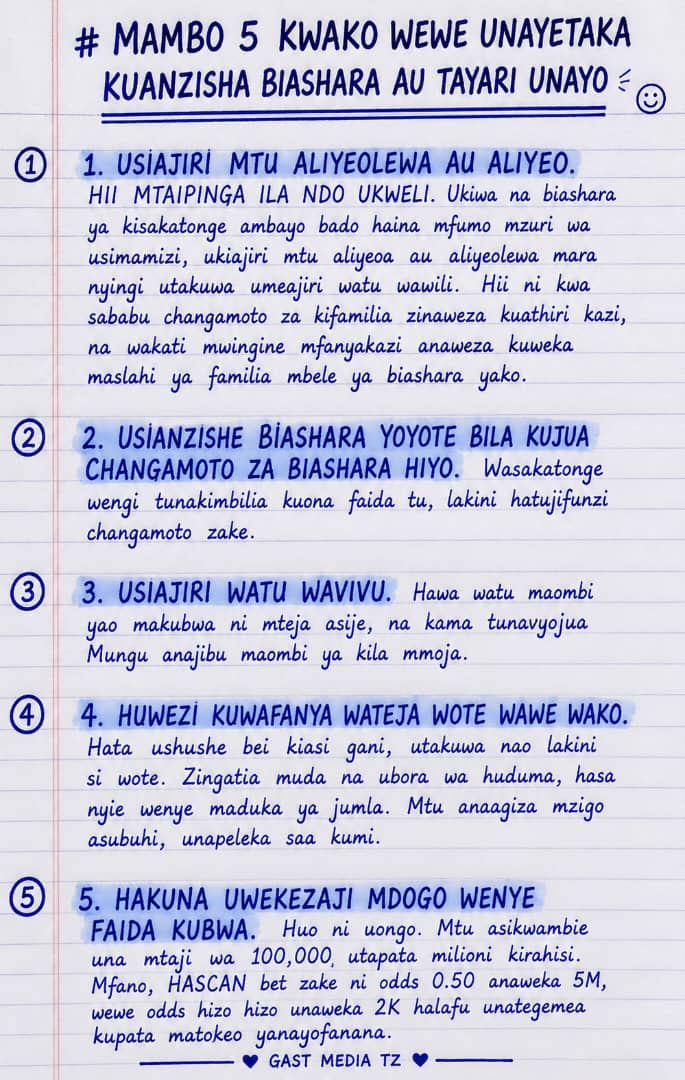 @GAST MEDIA TZ