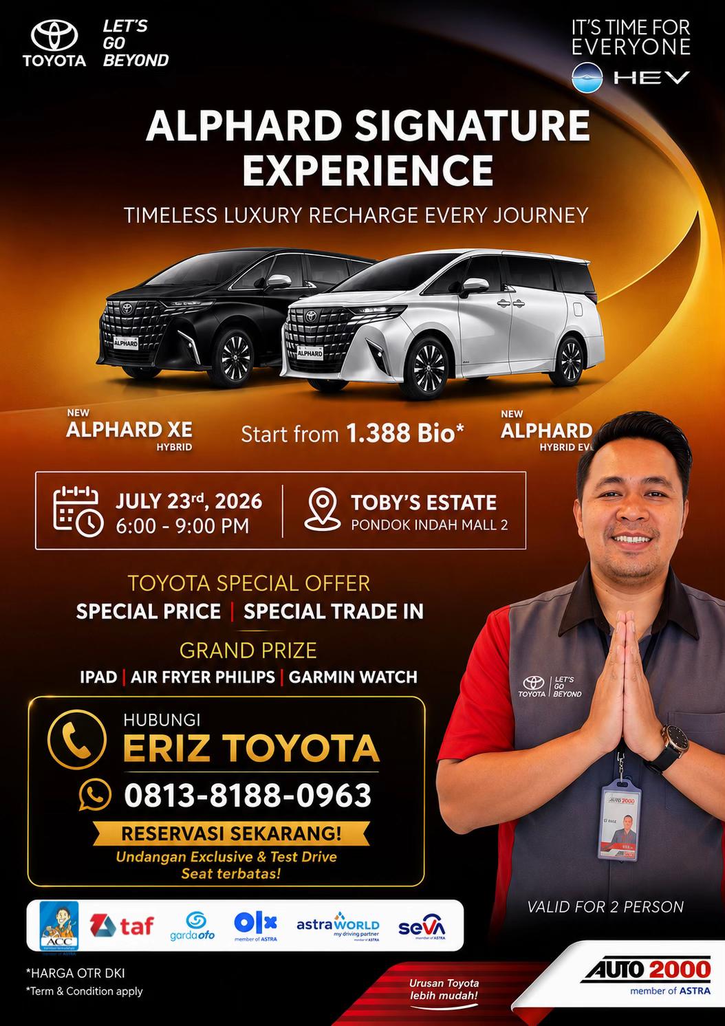@Eriz Toyota