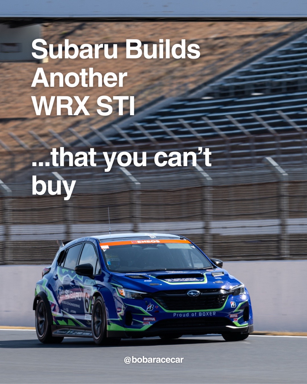 @bobaracecar