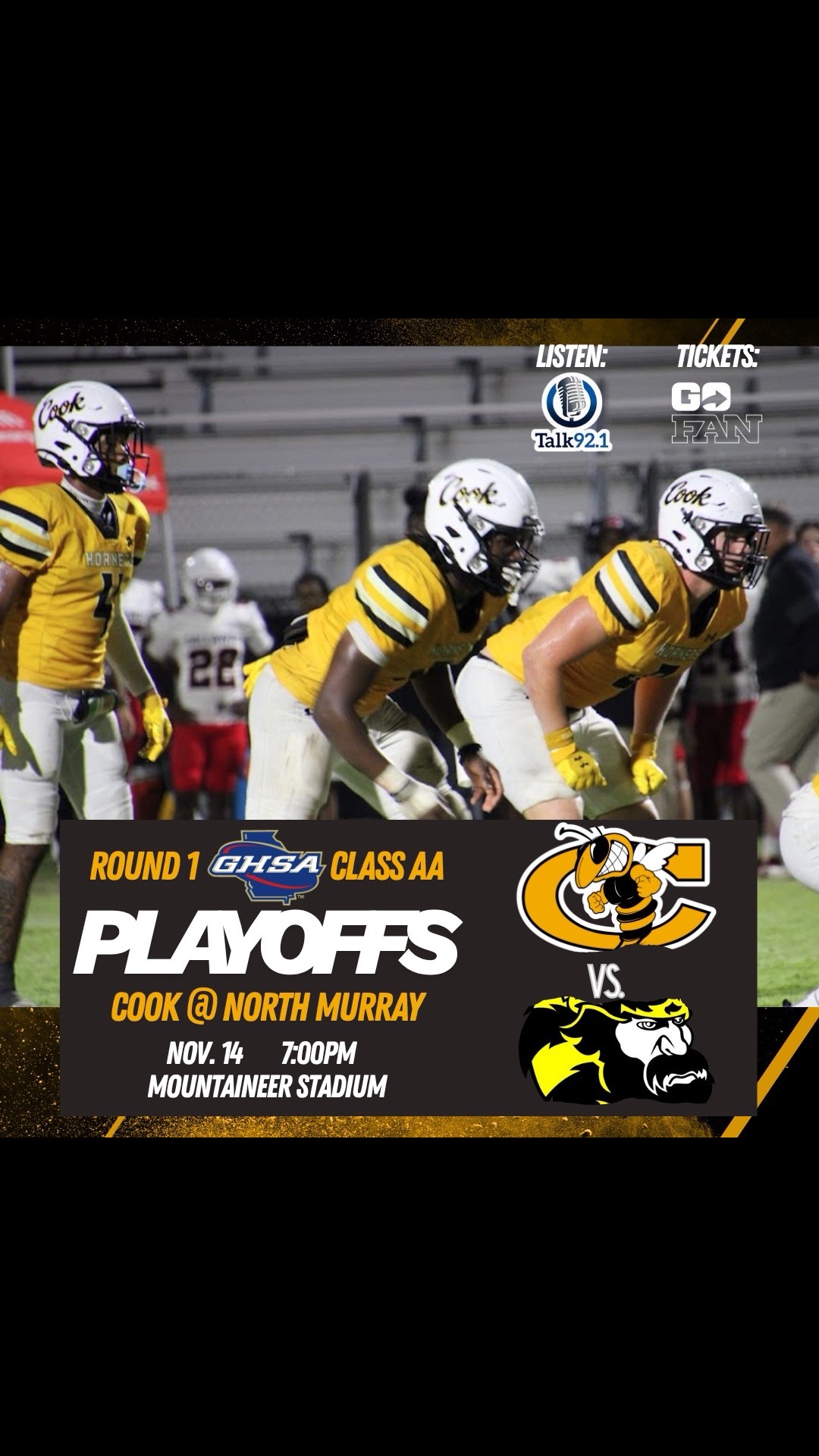 @Cook Hornets Football🐝
