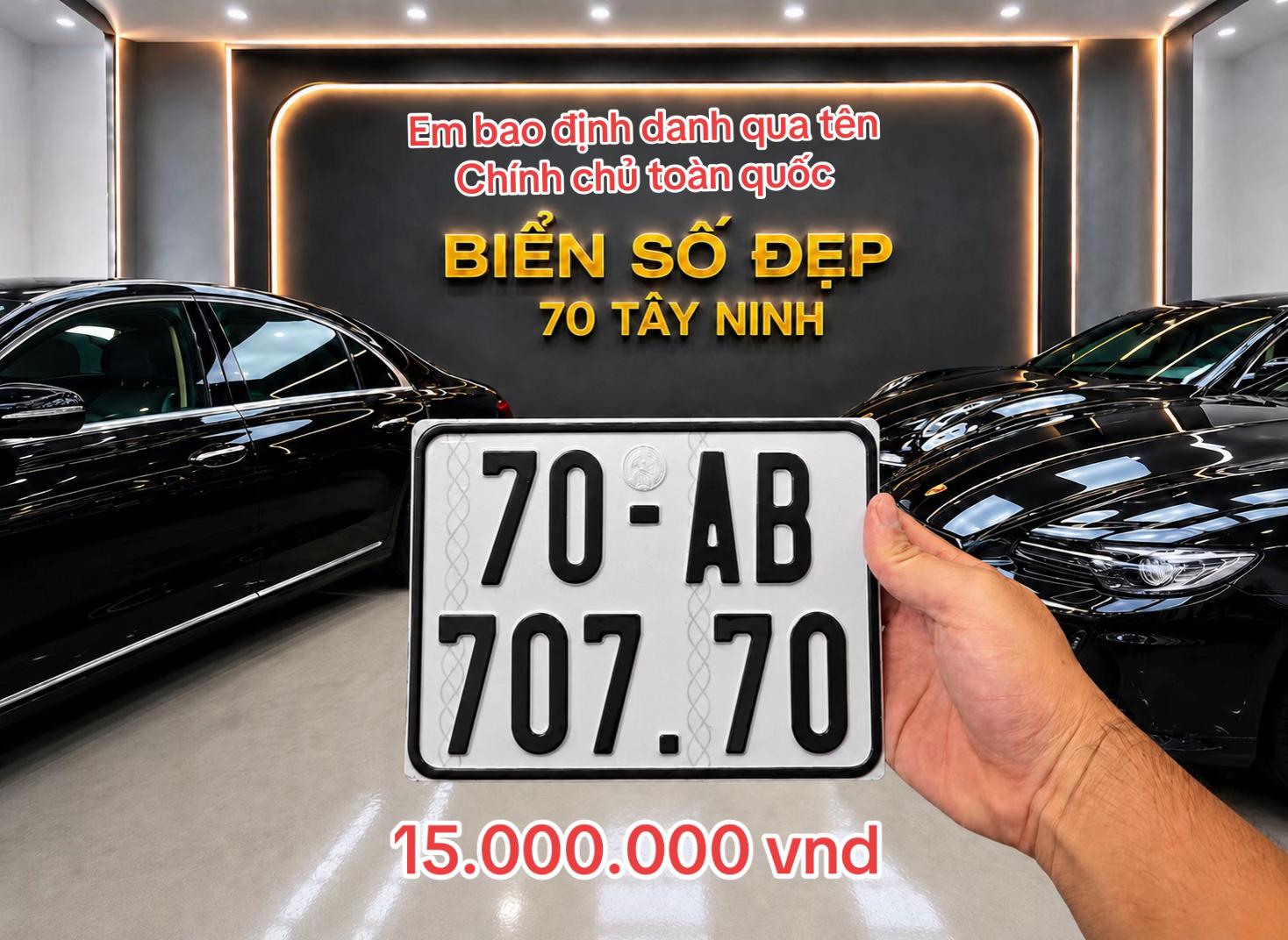 @Hồ Vĩnh Hưng - Biển số đẹp 70