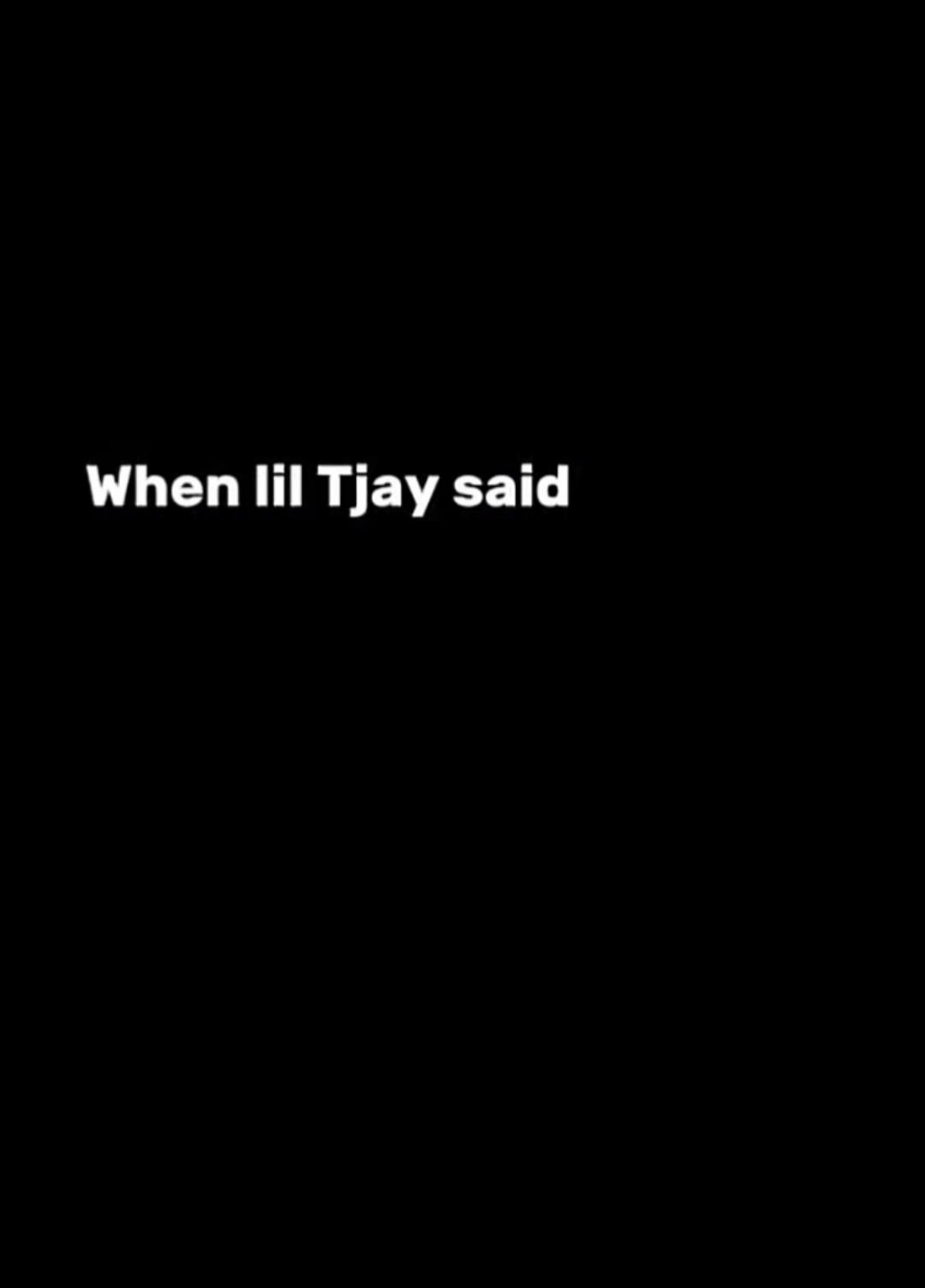 @Lil Tjay 🐐👑