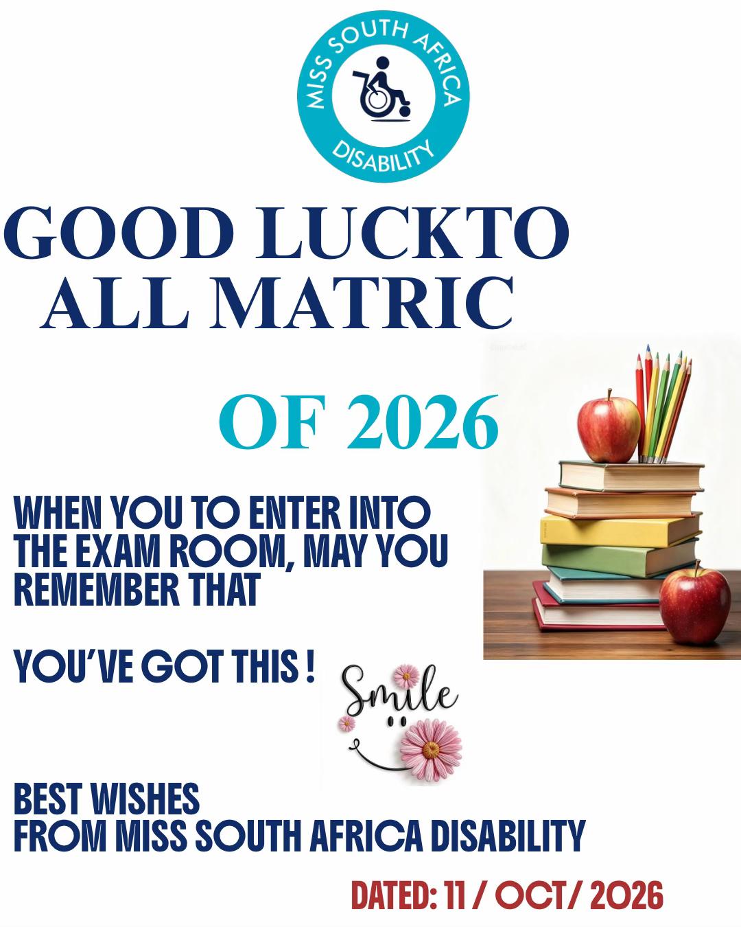 @Miss South Africa Disability