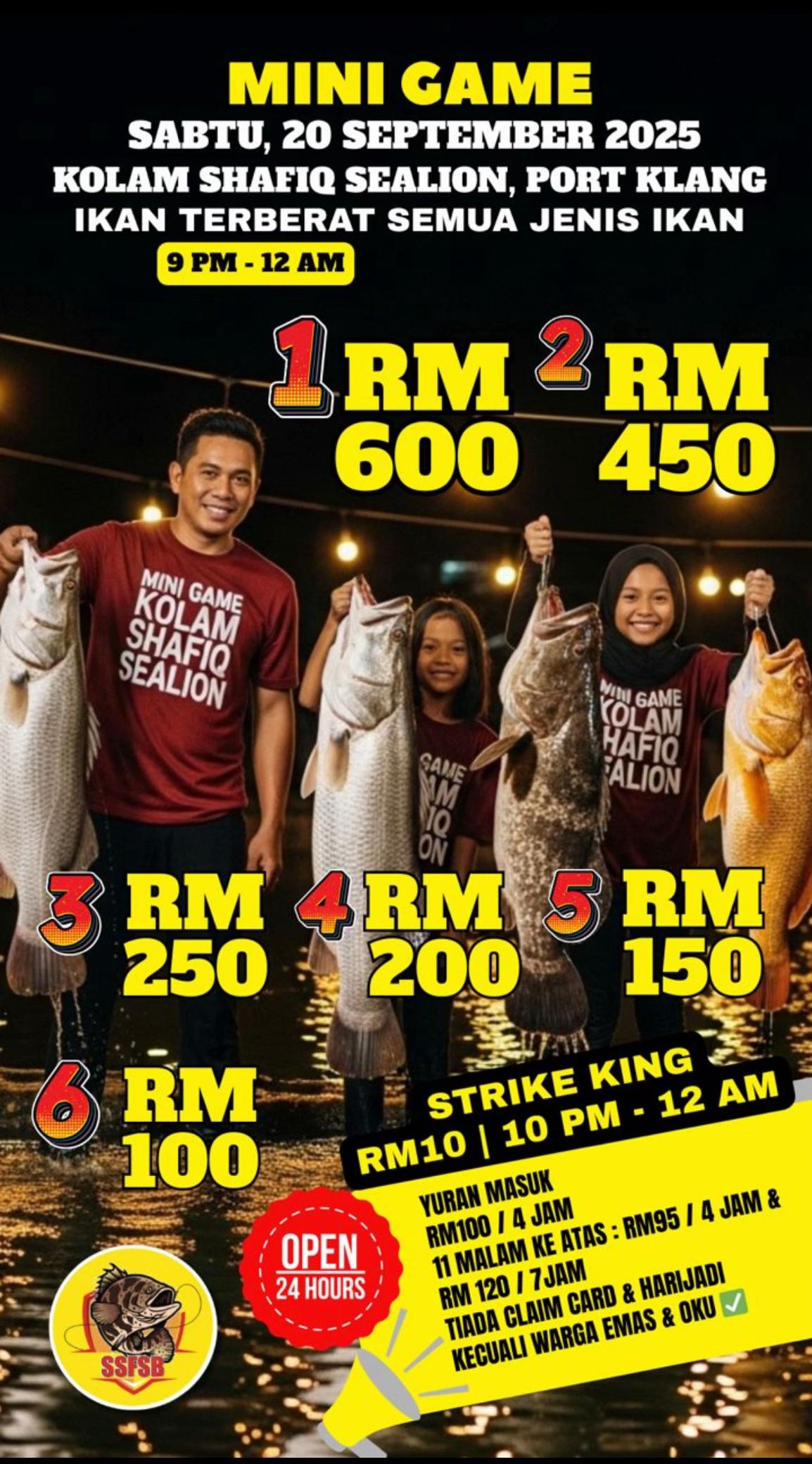 @Shafiq Sealion Fishing Sdn Bhd