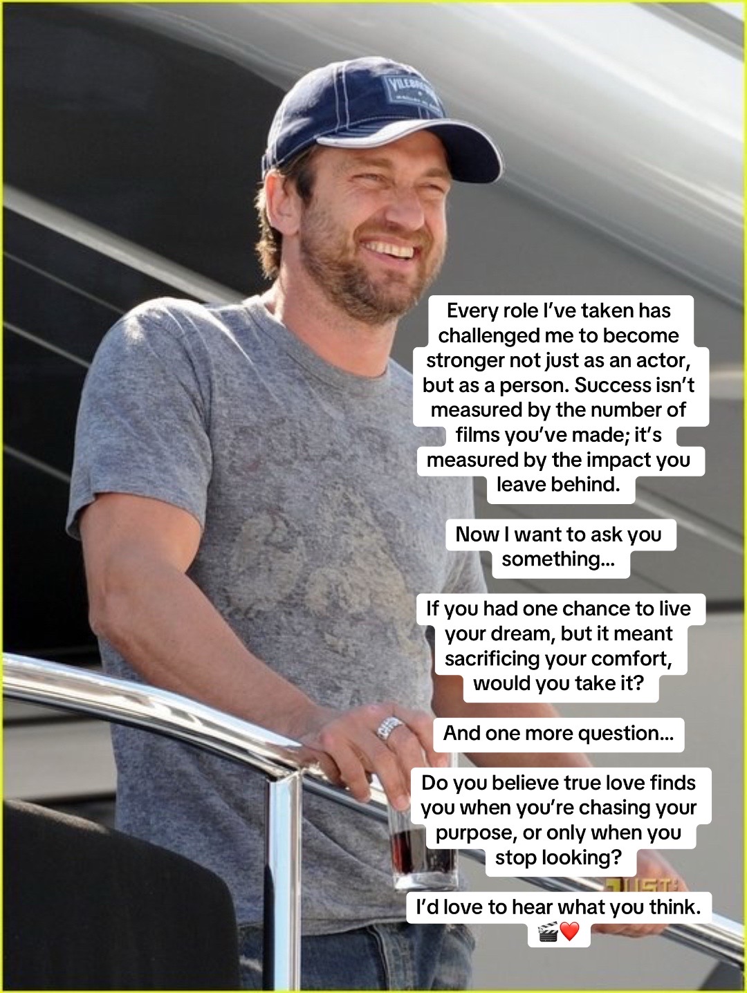 @Gerard butler
