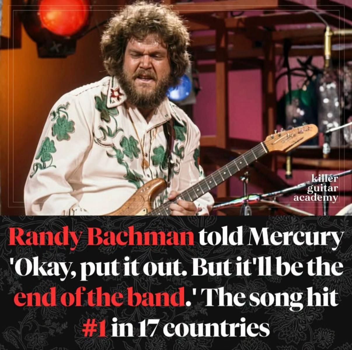 @Randy Bachman