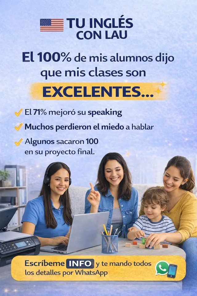 @Clases de inglés con Lau