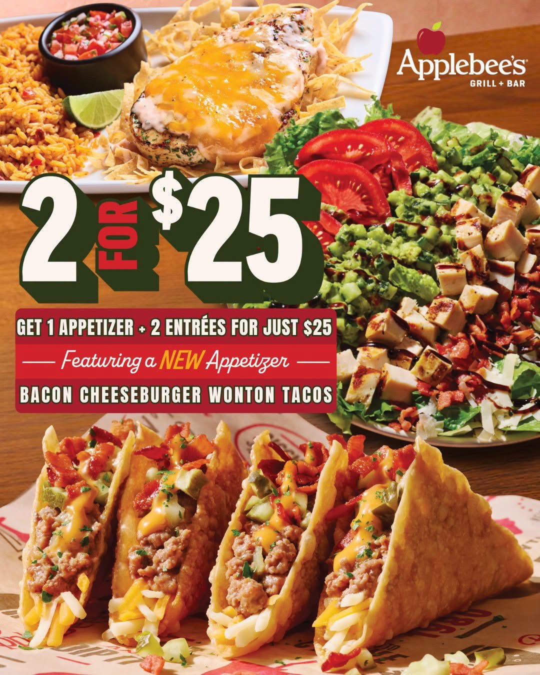 @Applebee&rsquo;s Grill + Bar