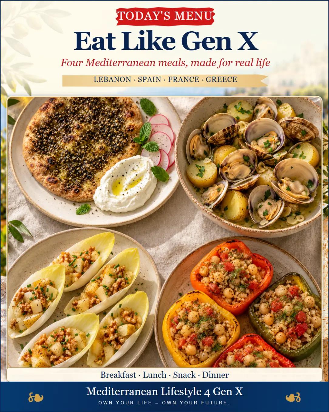 @Mediterranean Lifestyle 4 GenX