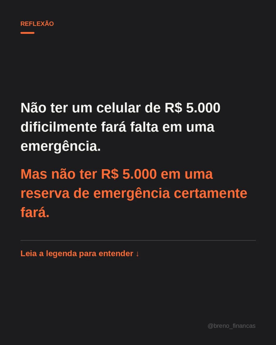 @Breno | Finan&ccedil;as
