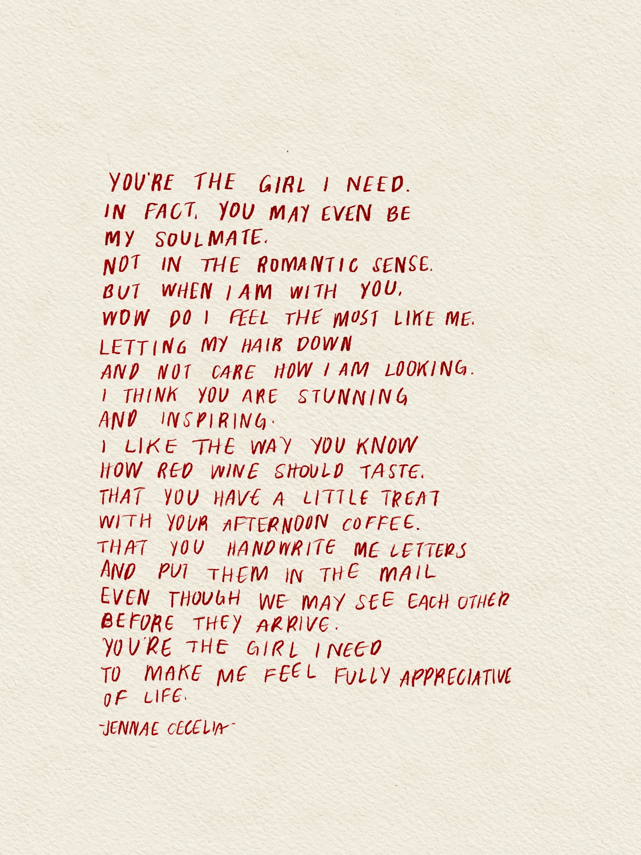 @Jennae Cecelia Poetry