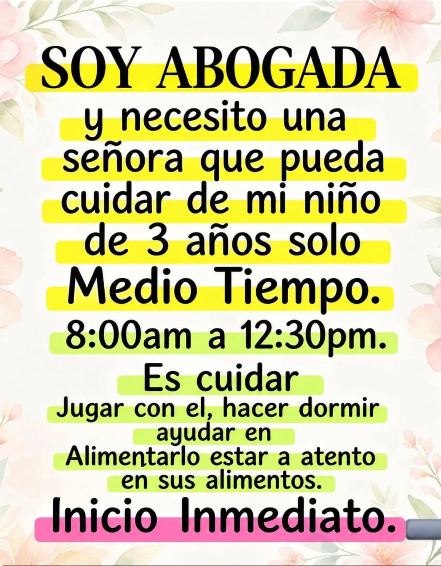 @trabajo si hay✅️