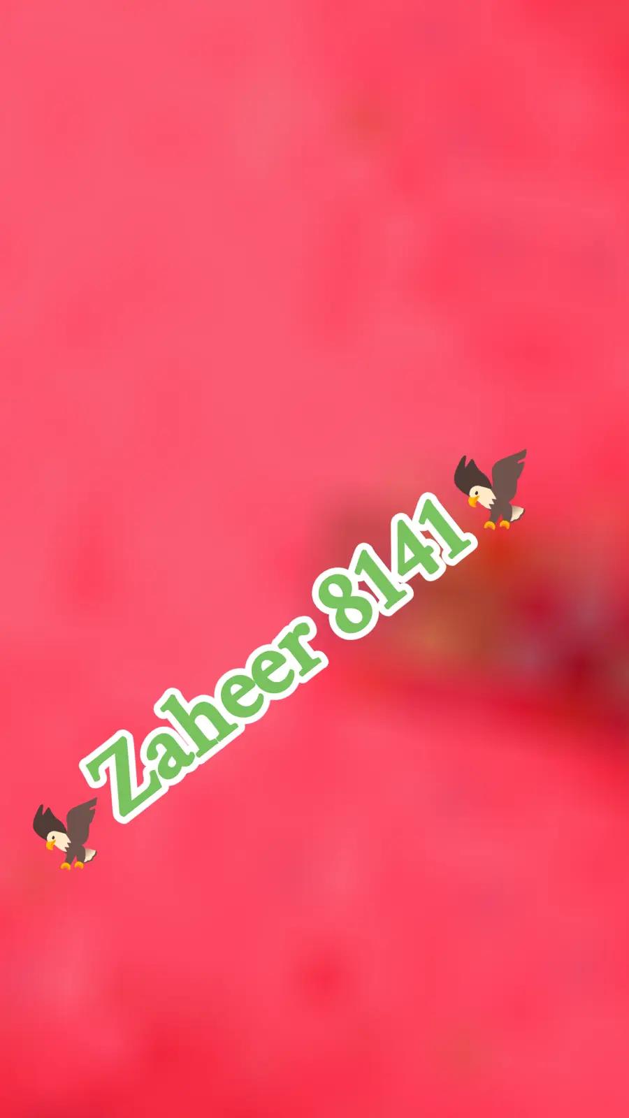 @zaheer zaheer