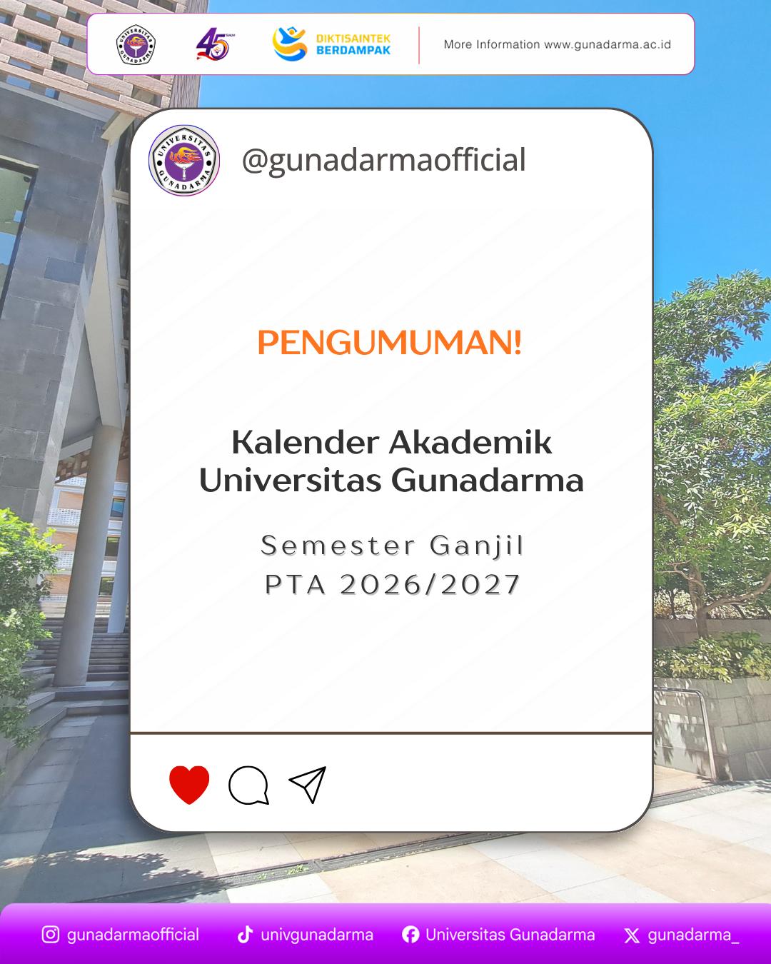 @Universitas Gunadarma
